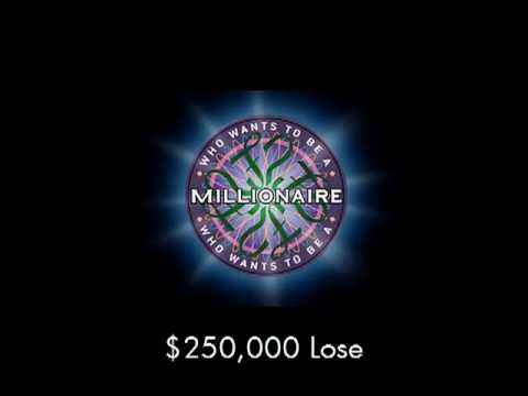 $250,000 Lose - Who Wants to Be a Millionaire?