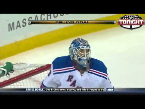 Daniel Paille Goal vs New York Rangers 1/19/2013