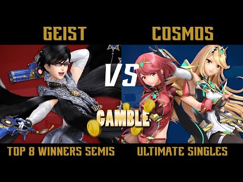 The Gamble Top 8 Winners Semi Finals - Geist (Bayonetta) vs. Cosmos (Pyra & Mythra) - SSBU