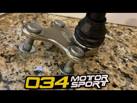 034 MotorSport Dynamic+ RCO ball joint DIY + First impressions | 8Y S3 / MQB cars!! [AMAZING!!]
