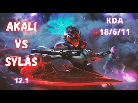 AKALI vs SYLAS (MID) Match Replay | Patch 12.1 | NA