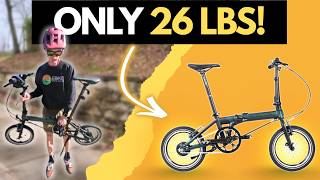 The Lightest Folding Ebike I've EVER tested! (26 lbs) | Dahon K-Feather Review