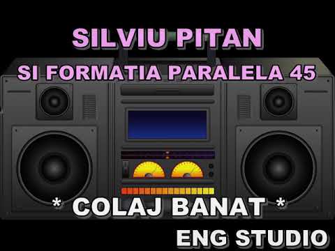 SILVIU PITAN SI FORMATIA PARALELA 45 LIVE NUNTĂ CETATE - DOLJ -- COLAJ BANAT