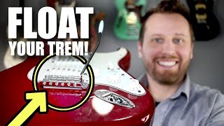 Setting Up Your Stratocaster Trem by Intervals - Try This Out!