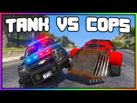 GTA 5 Roleplay - TANKS MESS WITH POLICE | RedlineRP