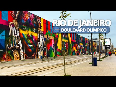 RIO DE JANEIRO SIN GASTAR DINERO (💳2019💵) BOULEVARD OLÍMPICO. Paseo