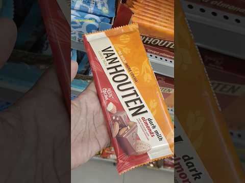 van houten dark milk almond be bold more cocoa delicious yummy chocolate #silverqueen #dairymilk