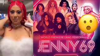 Jenny69 gets backlash for doing Drag Performance!!!proof!!!😮