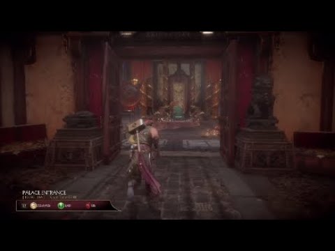 Mortal Kombat 11 - Secret Jacqui Briggs chest in Shang Tsung's throne room! (Krypt)