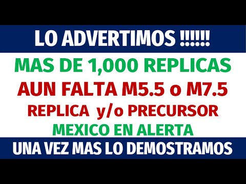 🔴NO DEJA DE TEMBLAR GUERRERO MAS DE 1,000 REPLICAS🔴AUN FALTA M5.5 o M7.5🔴ESTAMOS EN ALERTA🔴