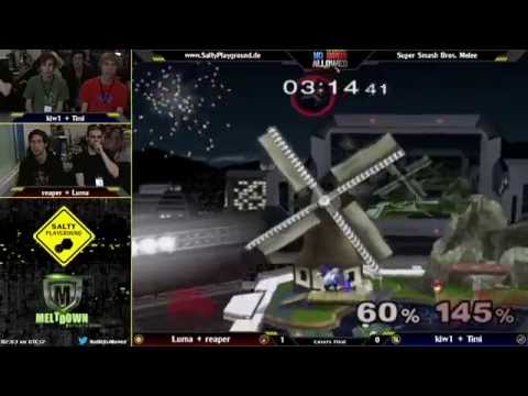 NBA - Luma + reaper Vs. kiw1 + Timi - Melee Teams Losers Final