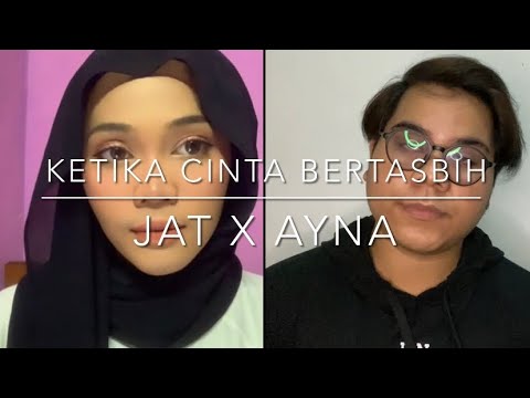 KETIKA CINTA BERTASBIH - MELLY FT. AMEE cover by JAT X AYNA (with Lyrics)