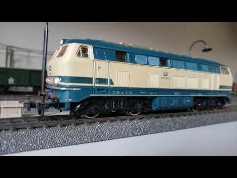 Märklin 3074 DB BR 216 Demo in 4K