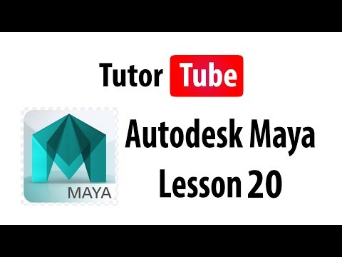 Autodesk Maya Lesson 1 Interface Navigation and Basic Tools