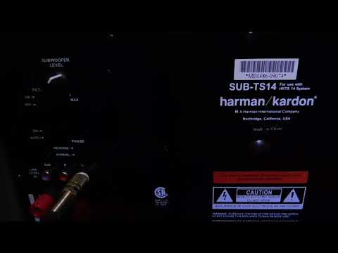 Harman Kardon SUB-TS14 12" powered subwoofer speaker image 8