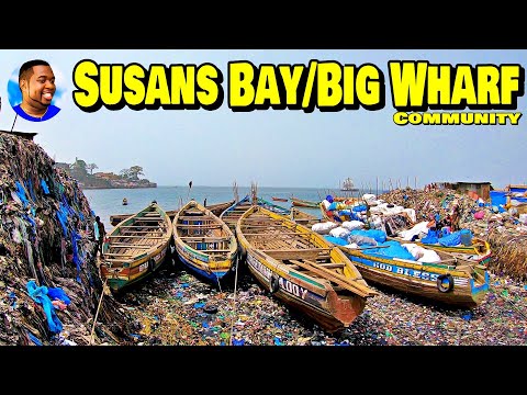 Welcome To SUSANS BAY/BIG WHARF COMMUNITY - Freetown 🇸🇱 Vlog - Explore With Triple-A