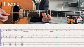 The Sheik Of Araby Easy!! Theme&amp;Pomp | Gypsy Jazz Guitar Tutorial