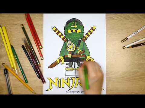 Lego Ninjago coloring page ⚔
