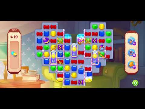 Homescapes Level 8197 夢幻家園 第8197關（簽到30天送道具60分鐘）