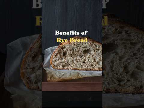 Benefits of Rye Bread! #shorts #health #facts #wholegrains #bread #fitness #nutrition #diet #fiber