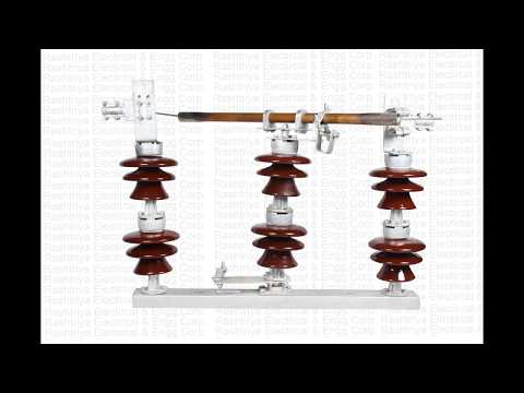 11kV Porcelain Isolator Double Stack Turn and Twist type without Earth Switch