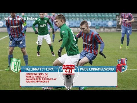 34. voor 2016: Tallinna FC Flora - Paide Linnameeskond 4:0 (2:0)