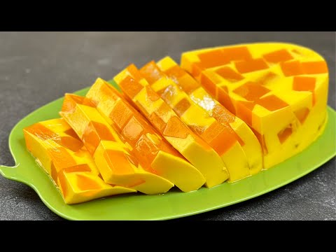 ম্যাংগো মিল্ক পুডিং মন প্রাণ কলিজা ঠান্ডা করার মতো রেসিপি | Mango Milk Pudding | Mango Milk Dessert