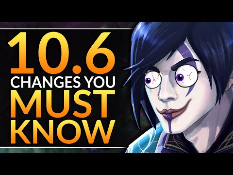 NEW Patch 10.6: MUST Know Changes, Reworks and Meta Tips | League of Legends Pro Guide