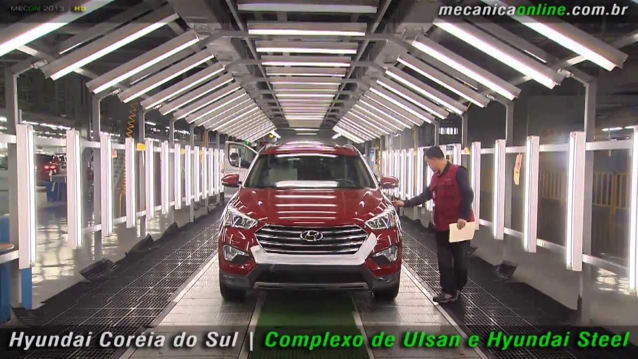 Hyundai Coréia do Sul - Complexo de Ulsan e Hyundai Steel