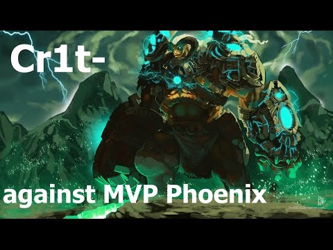 OG.Cr1t - Dota 2 - Manila Major PoV - 6.87c Elder Titan 2/0/16 against MVP Phoenix