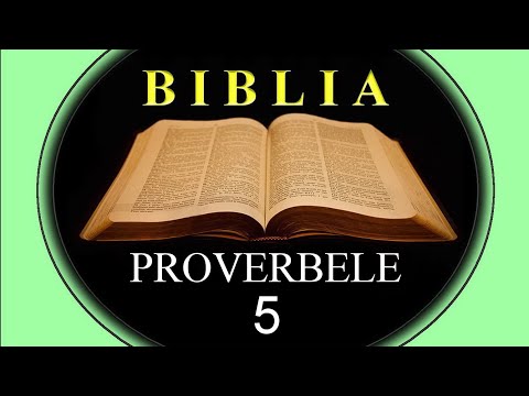 PROVERBELE  -  5  Fereşte-te de desfrânare!   ( Pildele lui Solomon)