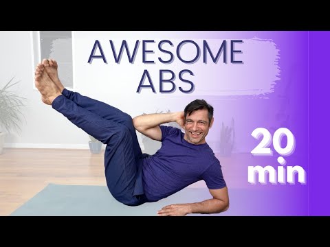 20 Minute Yoga for Awesome Abs, Hips & Core | David O Yoga