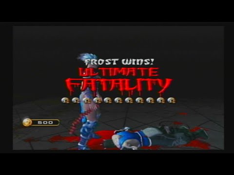 Mortal Kombat Armageddon-Frost Ultimate Fatality - YouTube