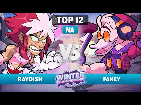 Raydish vs. Fakey - Top 12 - NA - Brawlhalla Winter Championship 2023
