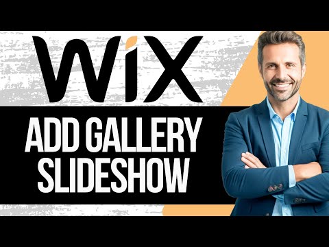 How to Add Gallery Slideshow in Wix | Full Tutorial 2025