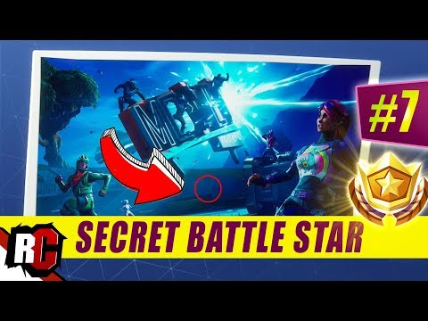 secret battle star location week 7 season 5 fortnite road trip challenge loading screen - fortnite week 7 season 5
