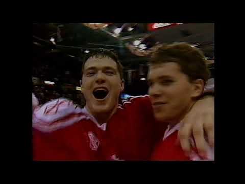 IIHF WJC Gold Medal Game in Saskatoon - TSN - Jan 4, 1991.