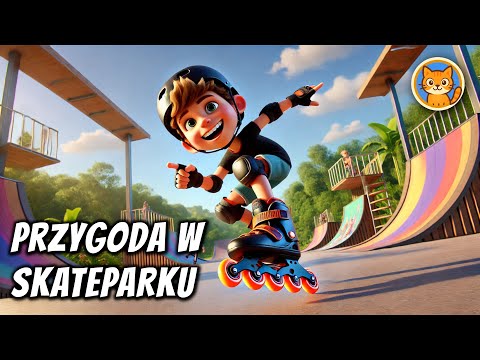 Adaś i niesamowita przygoda w Skateparku - okładka bajki audio
