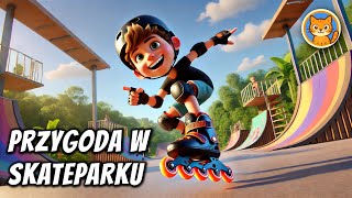 Adaś i niesamowita przygoda w Skateparku - okładka bajki audio