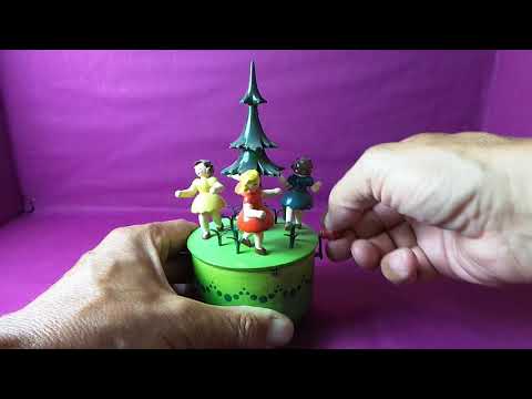 Steinbach uralte Spieluhr Nr.154 - seltenes Sammlerstück aus dem Erzgebirge