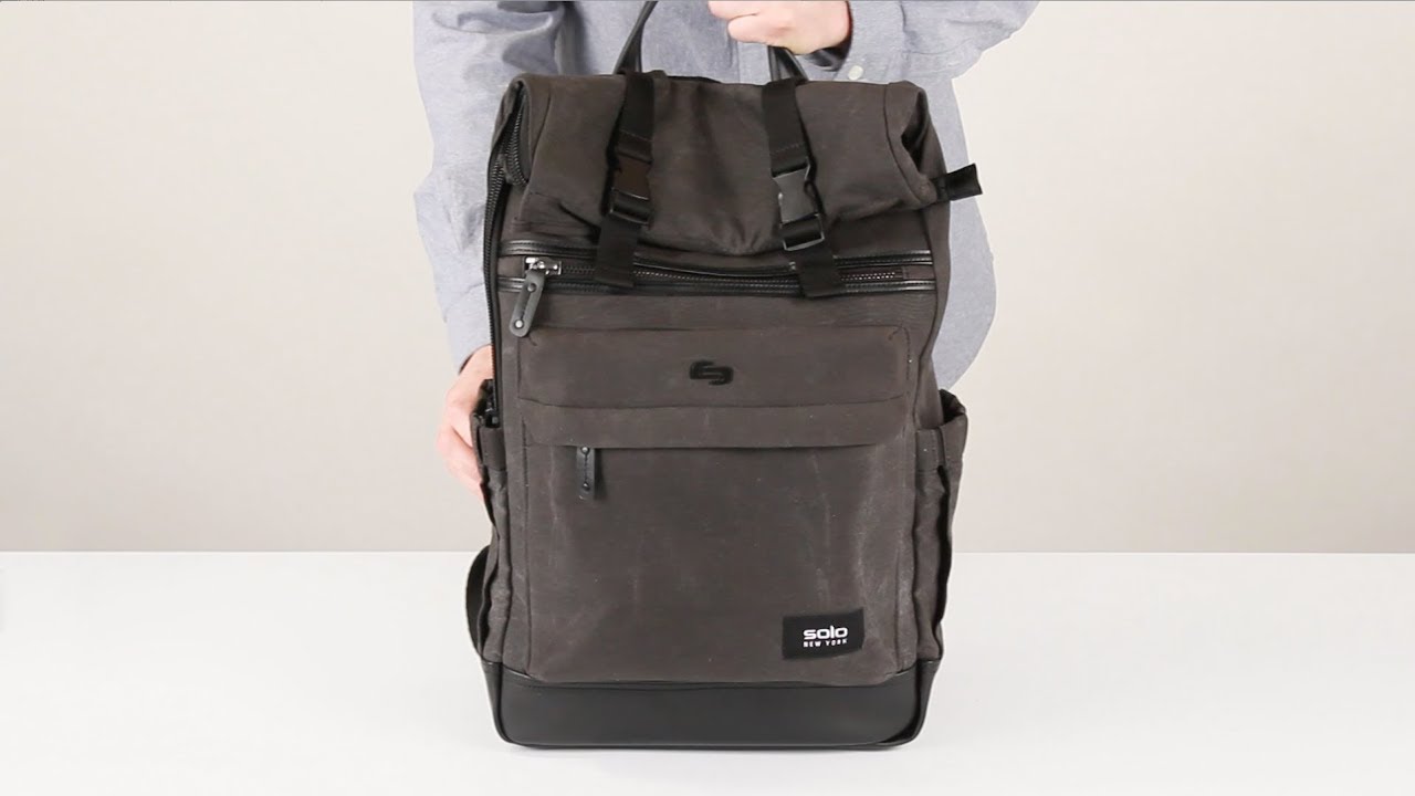 Cameron Rolltop Backpack video thumbnail