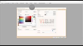 Vi - Programmeinstellungen Farbklischee