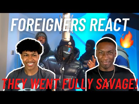Foreigners React to #67 Dimzy x Monkey x SJ - Plugged In W/Fumez The Engineer