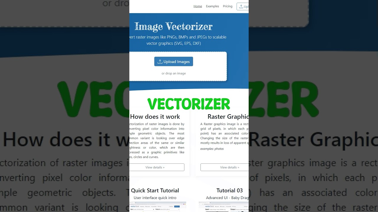 AI Tools - Vectorizer #shorts