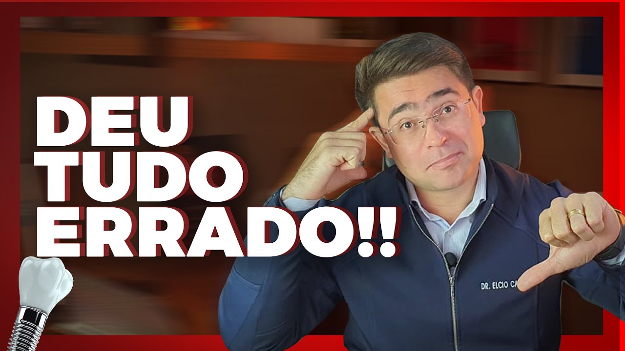 QUANDO O IMPLANTE DENTÁRIO PODE DA ERRADO  - Implante dentário é rejeitado?
