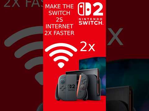 Make Your Nintendo Switch 2 Wi-Fi FASTER in 30 Seconds! 🚀 (No BS)