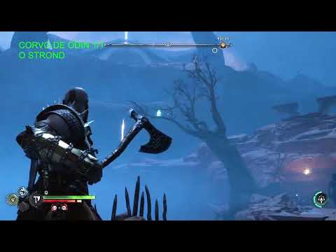 GOD OF WAR RAGNAROK CORVO DE ODIN O STROND ALFHEIM