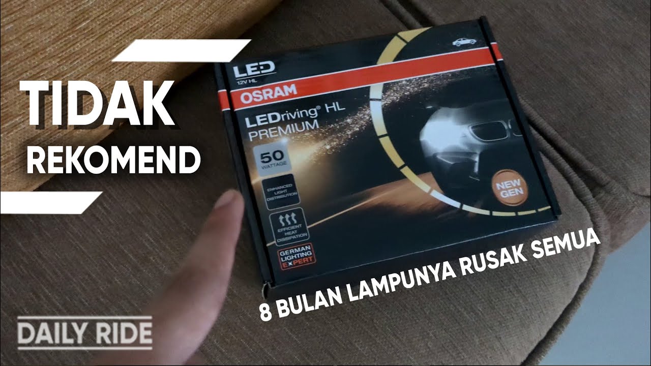 Claim Garansi Lampu OSRAM LEDriving HL Premium yang Rusak - GSX-R600 Yoshimura R11 Daily Ride