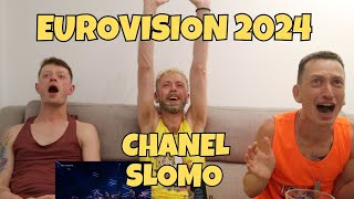 CHANEL - SLOMO - EUROVISION 2024 SEMI FINAL 1 - REACTION