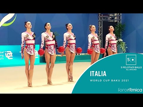 Italia (5 pelotas/5 balls) - World Cup Bakú 2021